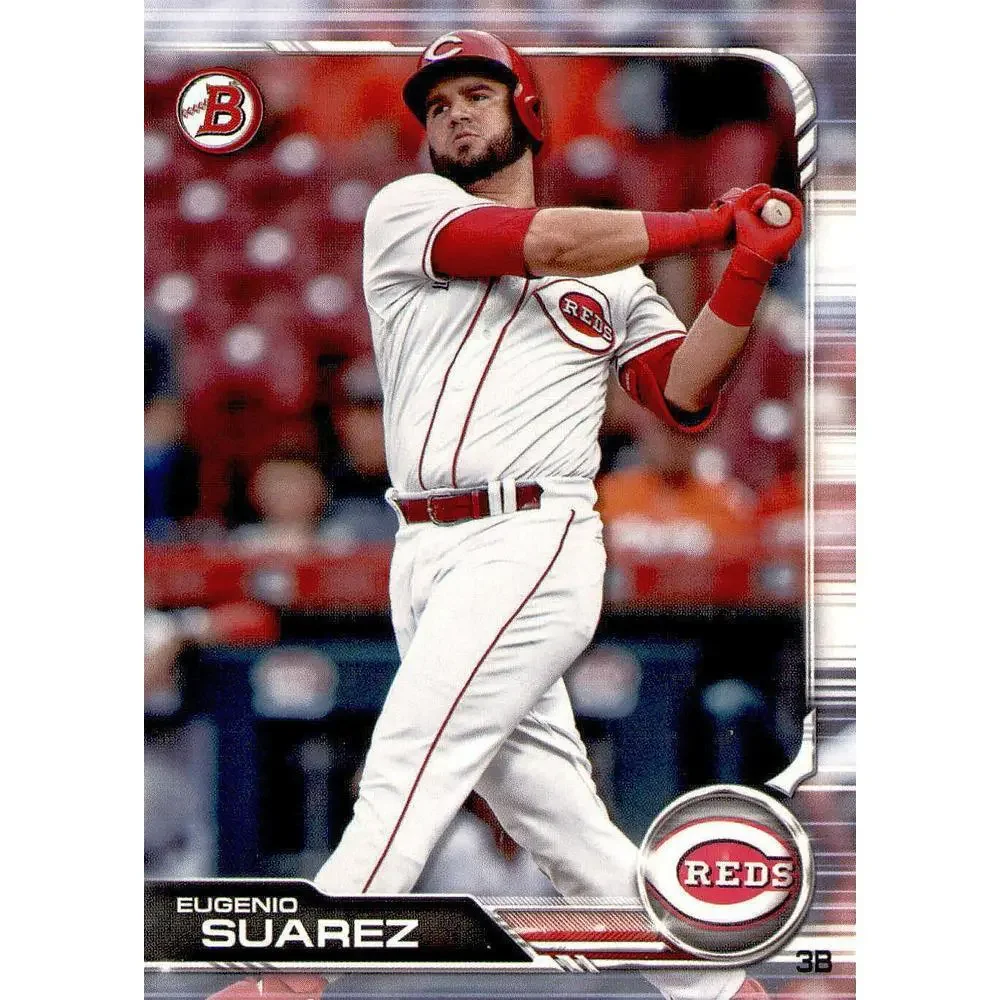 2019 Bowman Eugenio Suarez #32 Cincinnati Reds